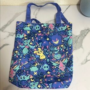 Colorful Pokémon Tote Bag